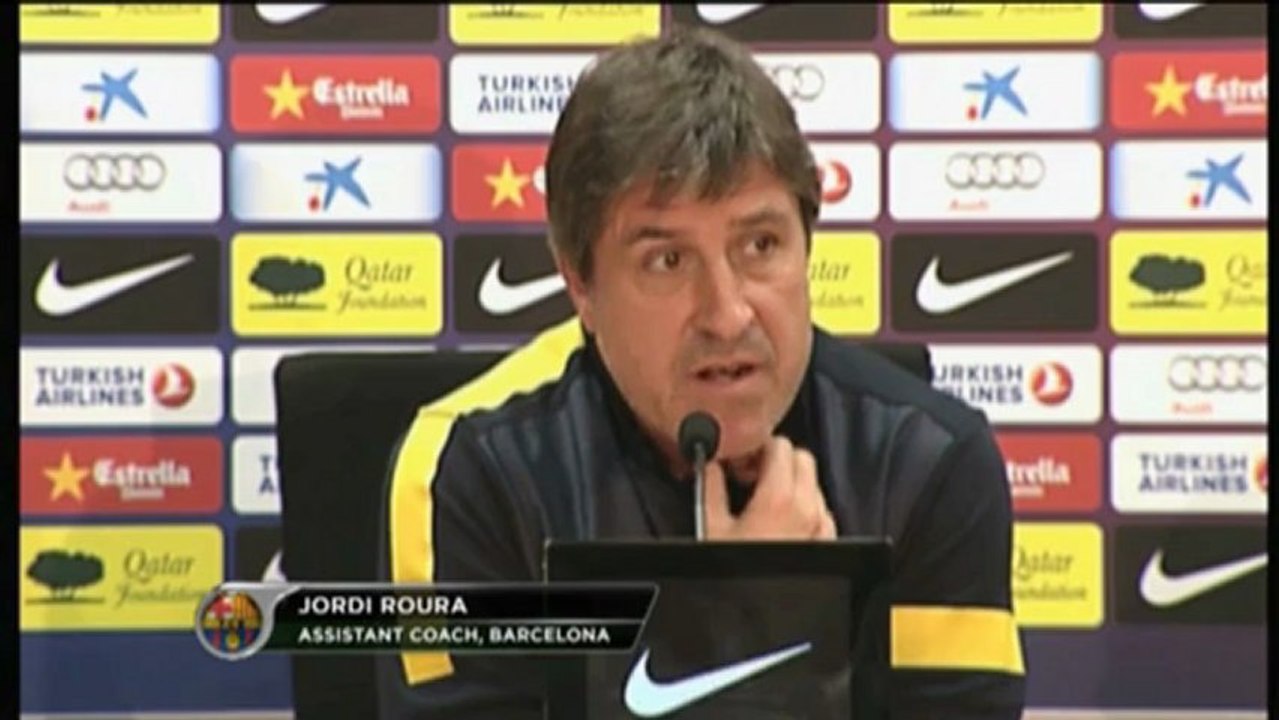 Roura: 'Vilanova wird gegen Malaga im Stadion sein'