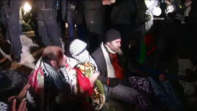 Palestian protesters evicted from E1, West Bank