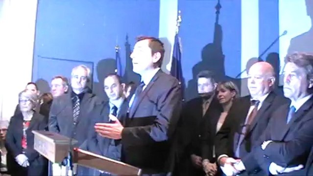 VESOUL : PREMIERE CEREMONIE DES VOEUX À LA POPULATION POUR LE DEPUTE-MAIRE ALAIN CHRETIEN