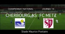 Cherbourg AS FC METZ - le résumé