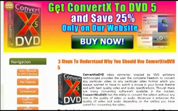 How To Get 25%OFF Coupon Discount For Vso Software ConvertXToDVD 5
