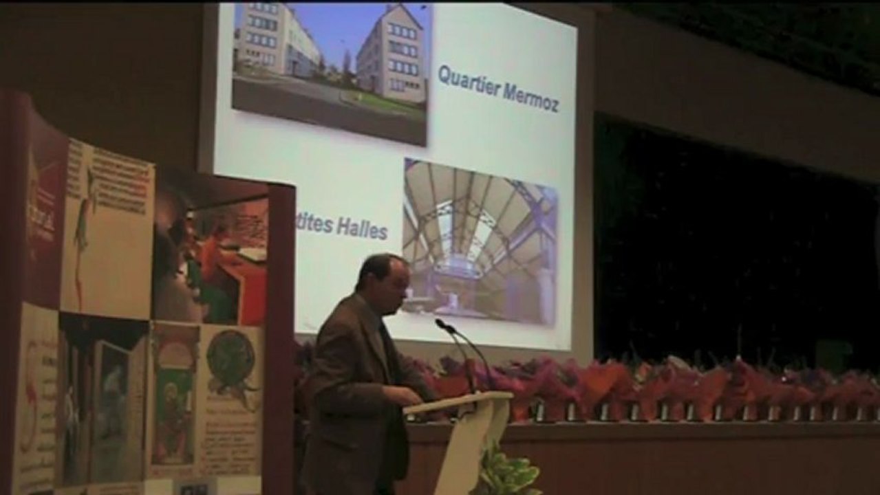 cérémonie des voeux 2013 à Avranches (50) - Guénhaël Huet, député-maire