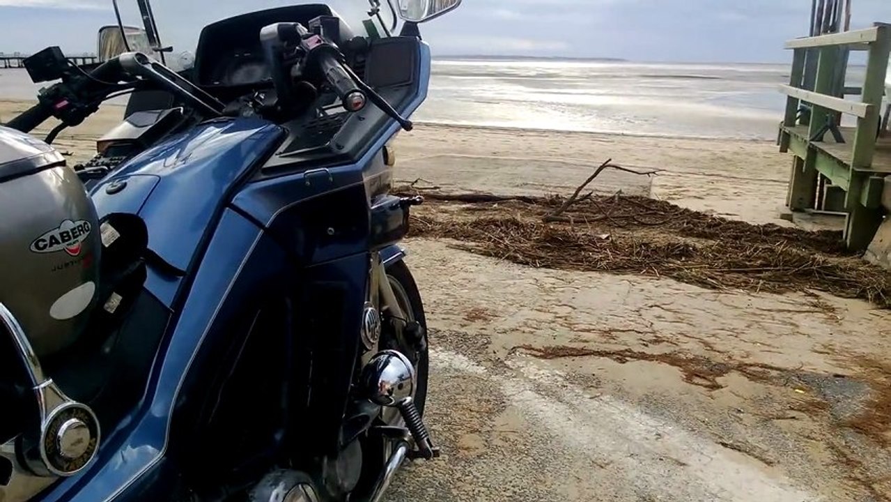 Petite balade moto du dimanche à Andernos-les-Bains