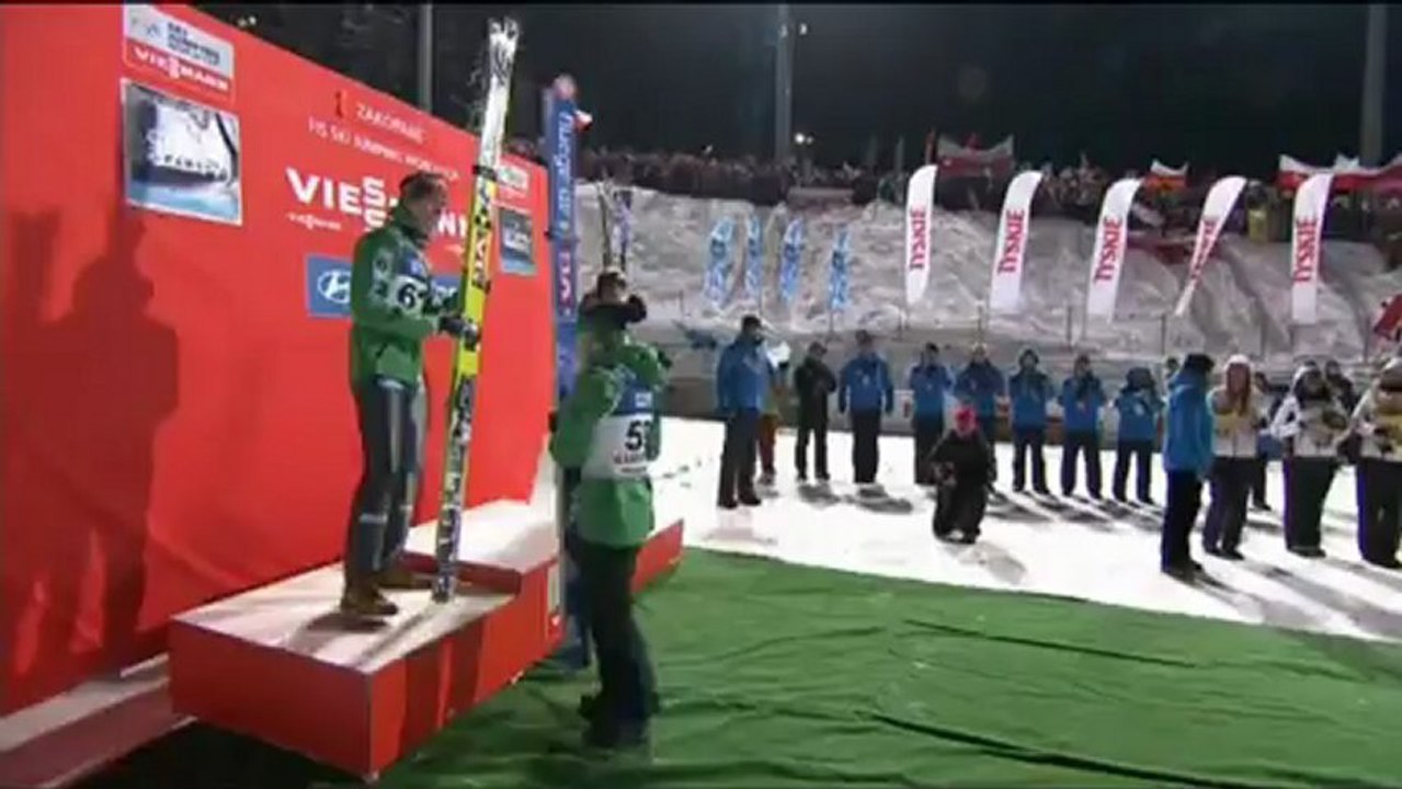 ESQUÍ: Copa del Mundo de saltos: Jacobsen triunfa en Zakopane