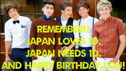 Happy Birthday Lou From Japan!!2012/12/24