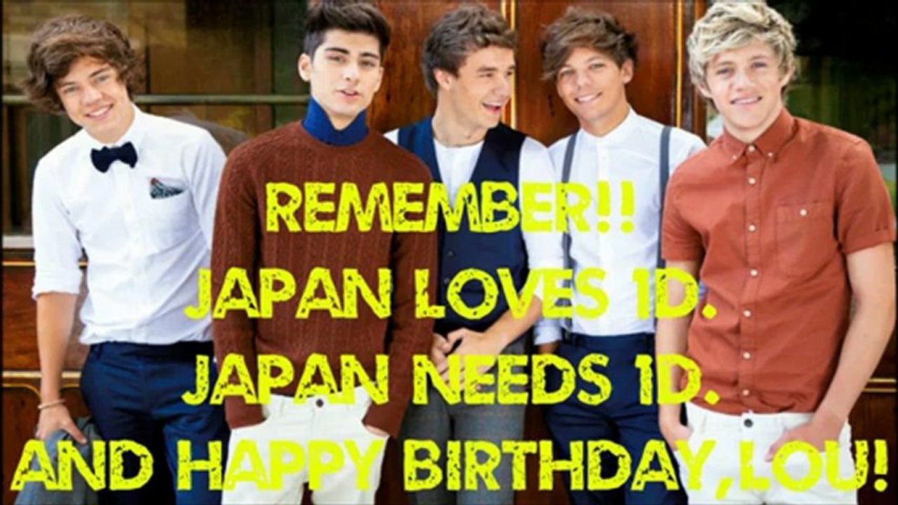 Happy Birthday Lou From Japan!!2012/12/24