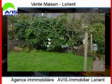 Achat Vente Maison Lorient 56100 - 110 m2