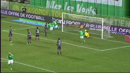 But Loïc PERRIN (26ème) - AS Saint-Etienne - Toulouse FC (2-2) - saison 2012/2013