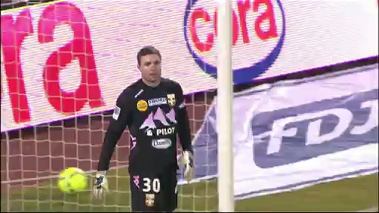 Evian TG FC (ETG) - Stade Brestois 29 (SB29) Le résumé du match (20ème journée) - saison 2012/2013