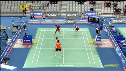 Victor Korea Open 2013 ~ XDR2 ~ Fischer/Pedersen[DEN] vs Shin/Eom[KOR] ~ Part 2