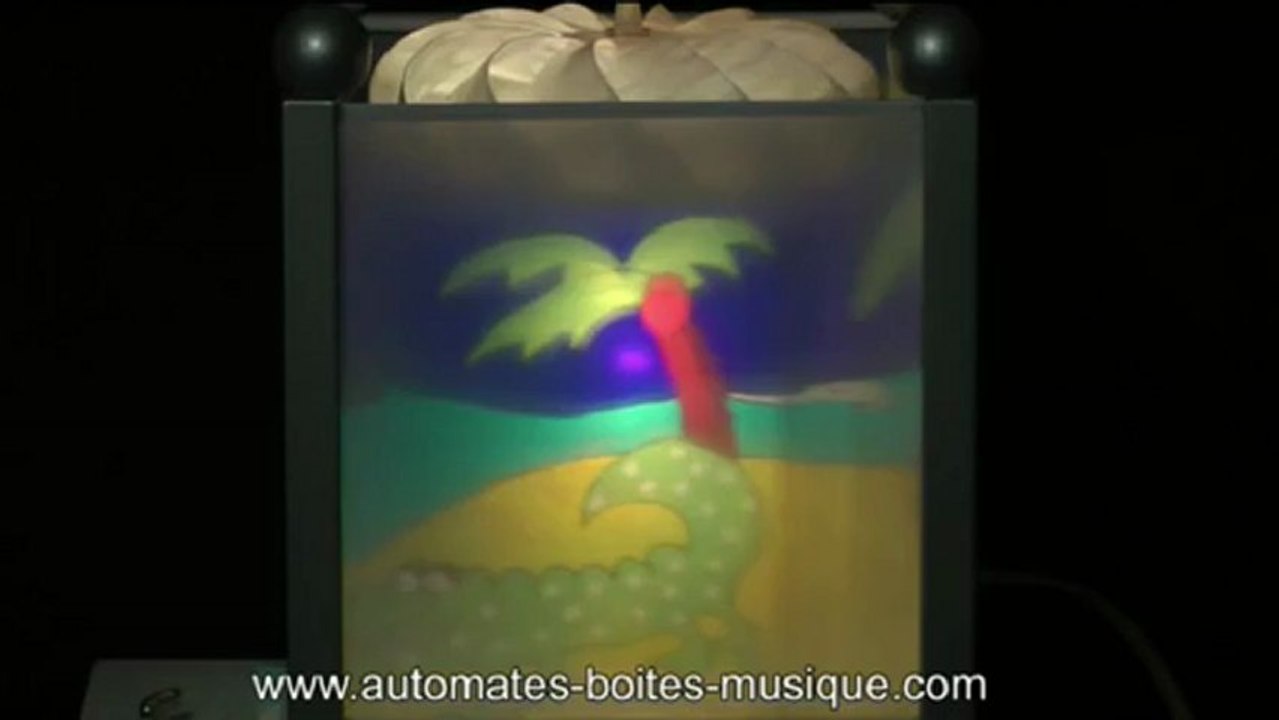 Lanterne magique musicale Trousselier pirates