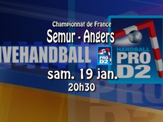 Semur / Angers - Handball ProD2
