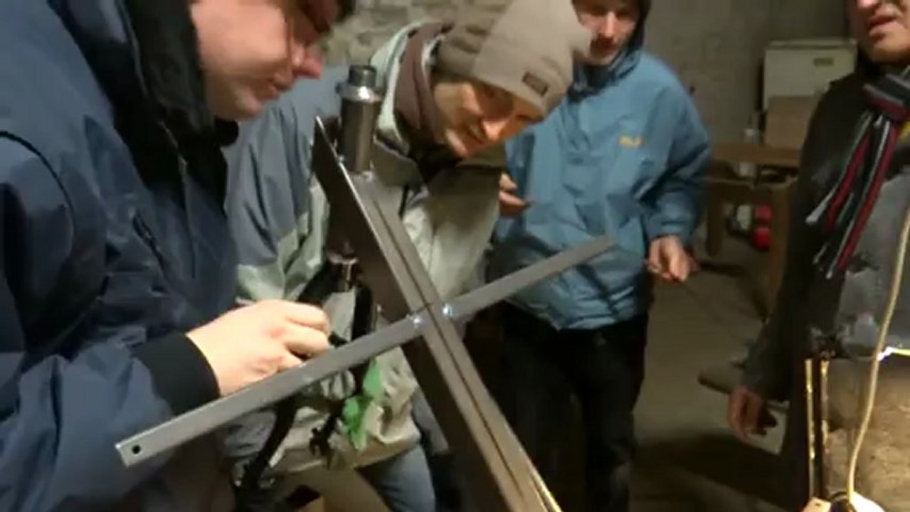 Lenkstange auf Probe