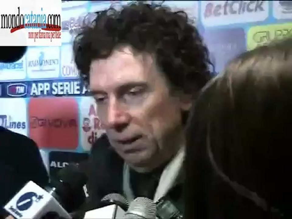 Gasparin post Catania-Roma 1-0 : "Grande Vittoria" ***13 gennaio 2013***
