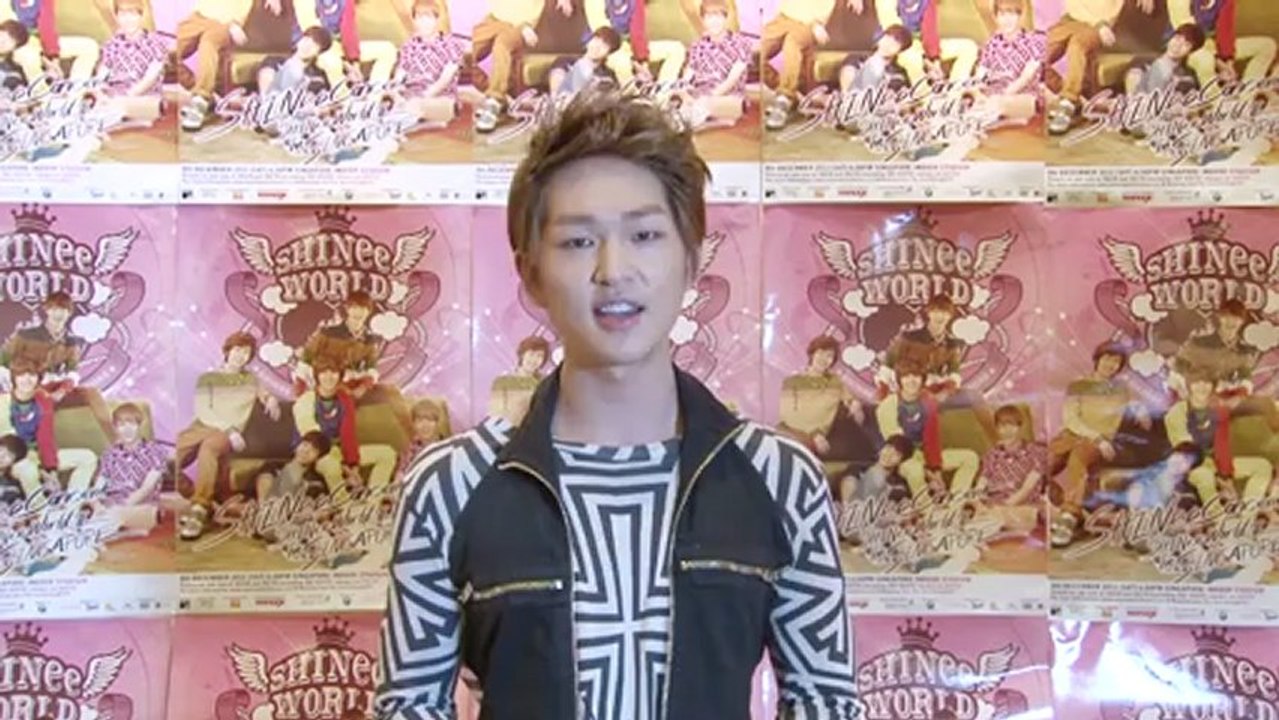 SHINee 샤이니_온유의 감사 메시지(Message from Onew)