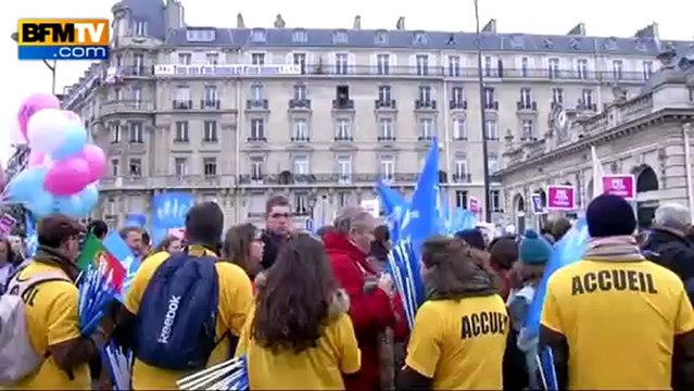 Manif anti-mariage homo : la mobilisation aura été massive