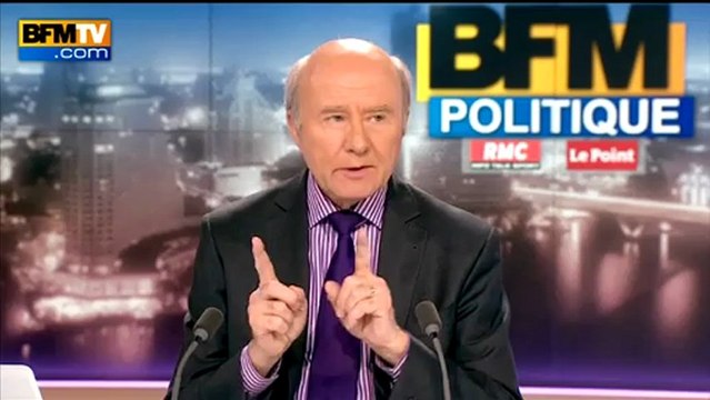 BFM Politique : l'interview BFM Business de Michel Sapin par Hedwige Chevrillon