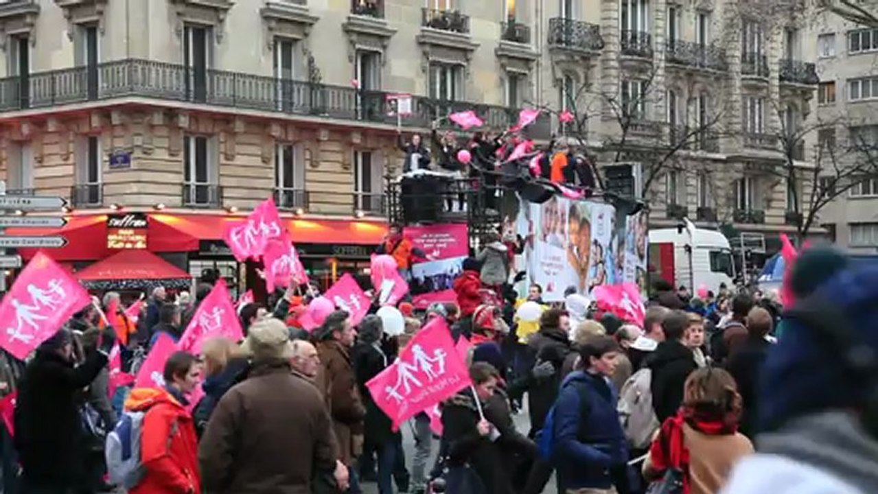 Témoignages de jeunes manifestants, "La Manif Pour Tous"