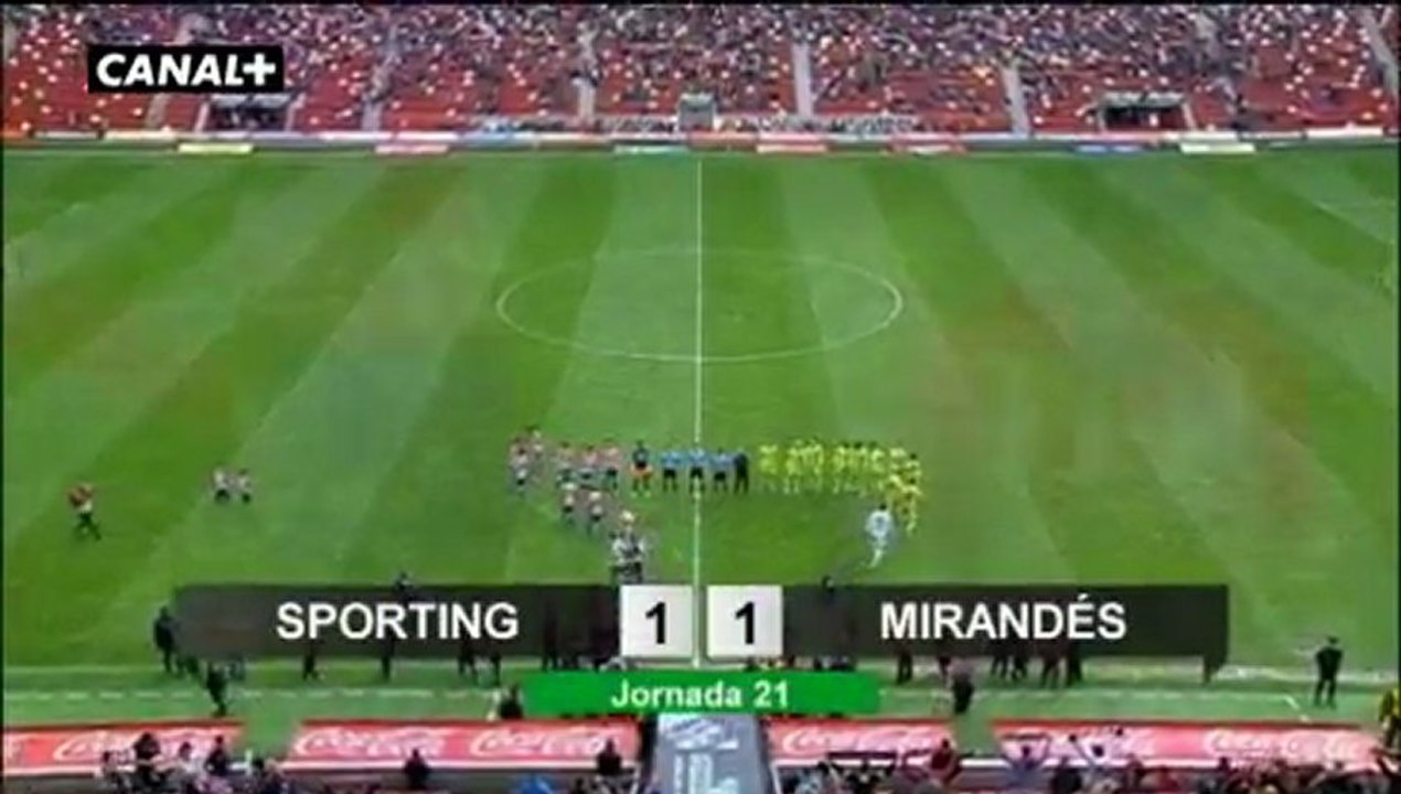 Liga Adelante  Sporting 1  Mirandés  1