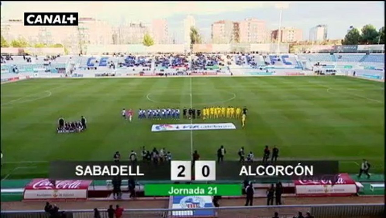 Liga Adelante  Sabadell 2  Alcorcón  0