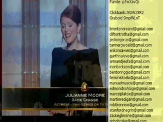 Julianne Moore Golden Globes 2013 acceptance speech