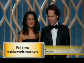 Salma Hayek Golden Globes 2013