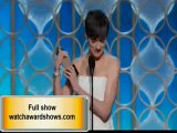 Anne Hathaway Golden Globes 2013 acceptance speech