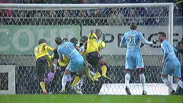 But Sloan PRIVAT (18ème) - FC Sochaux-Montbéliard - Olympique de Marseille (3-1) - saison 2012/2013