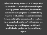 Pre-purchase Inspections with Turley Car & Truck