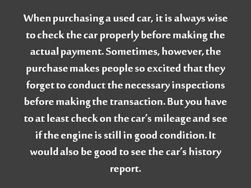 Pre-purchase Inspections with Turley Car & Truck
