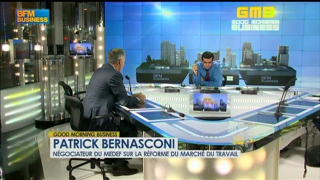 L'accord compétitivité emplois : Patrick Bernasconi - 14 janvier - BFM : Good Morning Business