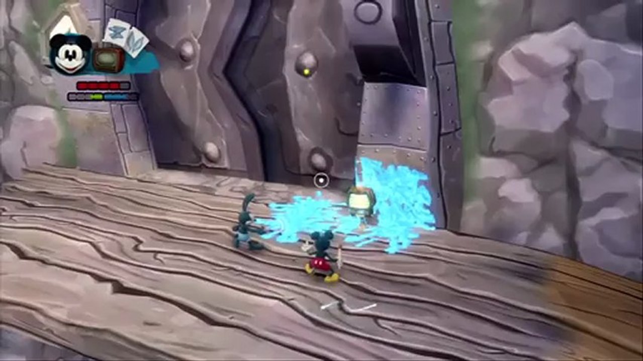 Disney Epic Mickey : Le Retour Des Héros - Gameplay #4 - Mickey et Oswald en action