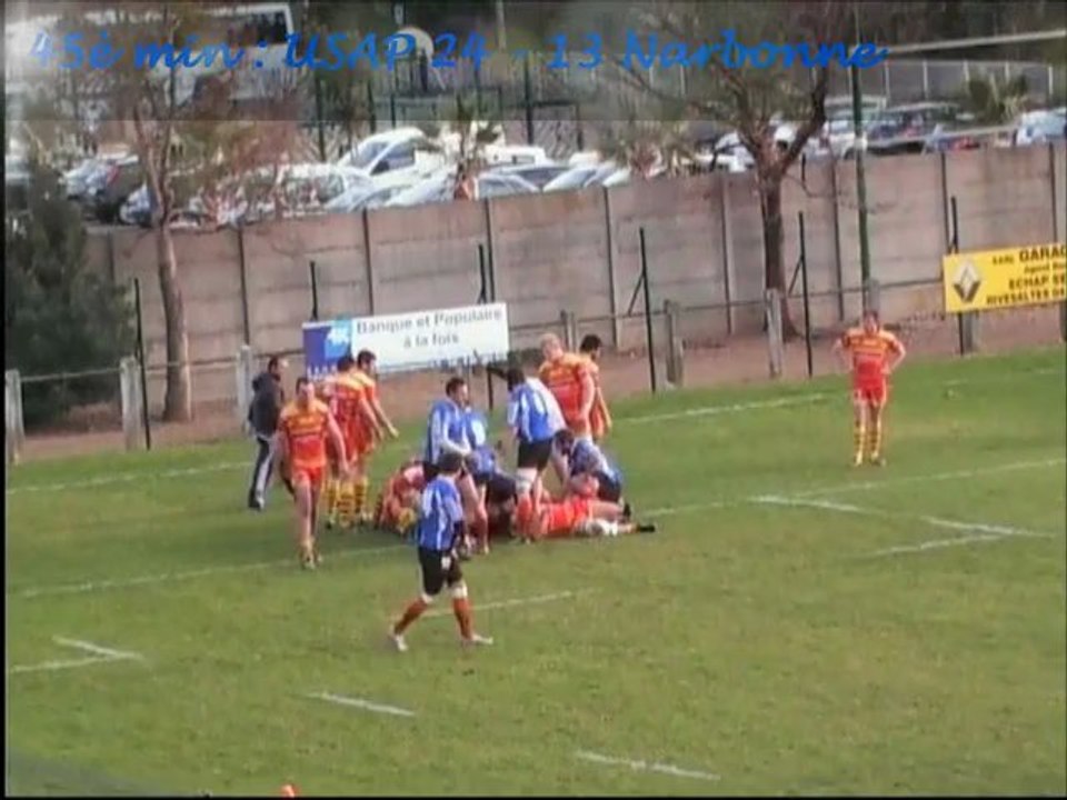 Résumé USA Perpignan - RC Narbonne Méditerranée (espoirs)