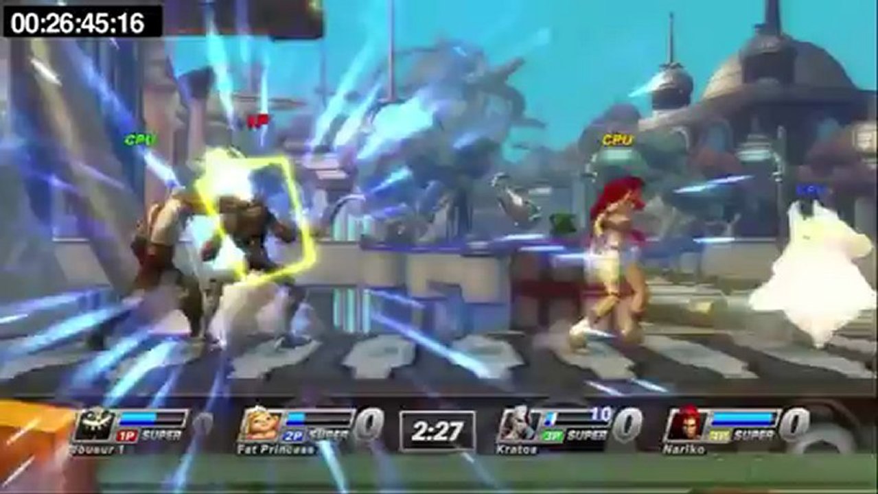 PlayStation All-Stars : Battle Royale - Insert Disk #12 - Jean-Marc et Renaud descendent dans l'arène