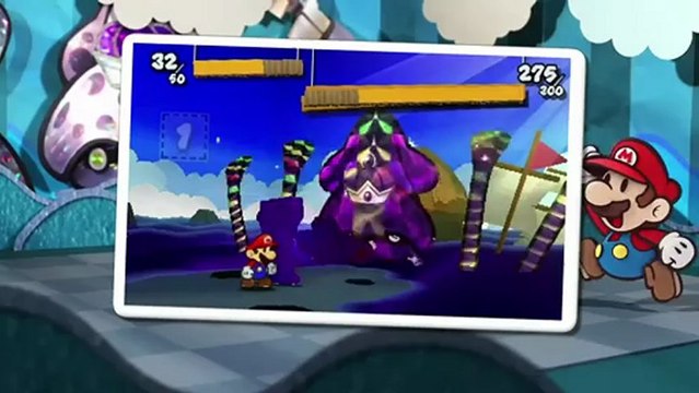 Paper Mario Sticker Star - Bande-annonce #5 - Lancement du jeu