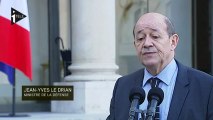 Réunion interministérielle : Jean-Yves Le Drian fait le point