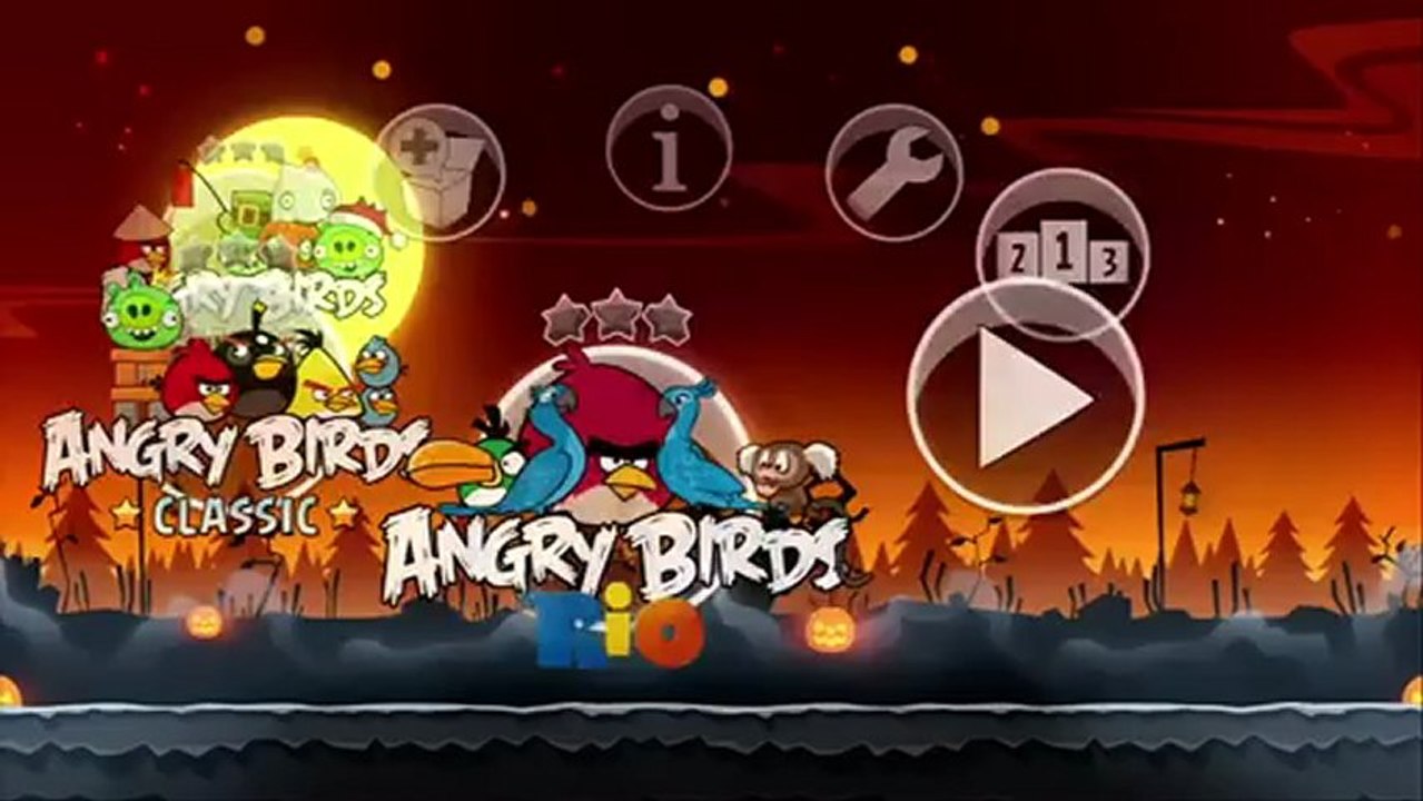 Angry Birds La Trilogie - Gameplay #1 - Premiers pas sur la version Xbox 360