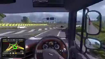 Euro Truck Simulator 2 - Gameplay #1 - De l'Angleterre à l'Italie