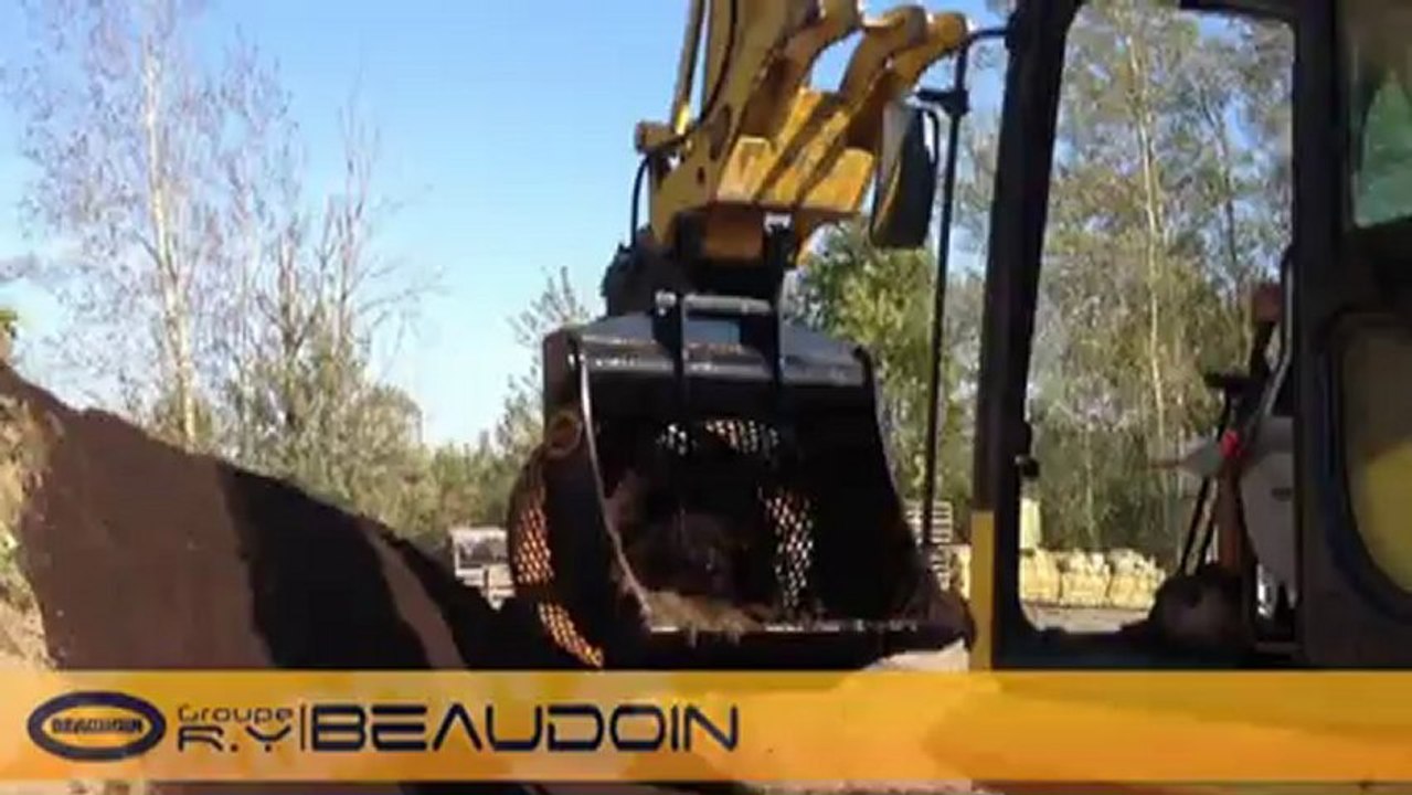 Excavator Bucket screener Godet cribleur tamiseur Beaudoin 2