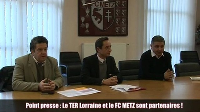 Le TER Lorraine et le FC METZ deviennent partenaires et lancent de nouveaux produits de transport pour les Lorrains