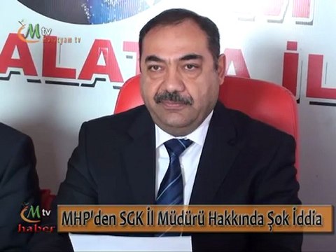 MHP'den SGK İl Müdürü hakkında şok iddia