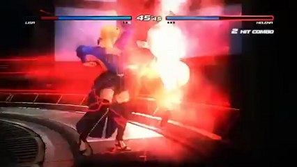 Dead Or Alive 5 - Gameplay #13 - Lisa vs. Helena