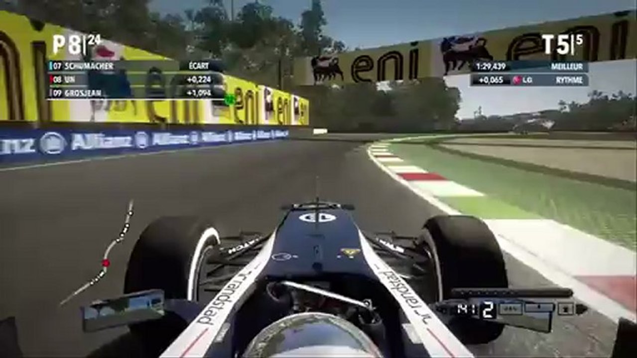 F1 2012 - Gameplay #2 - Démo jouable Xbox 360 (Course)