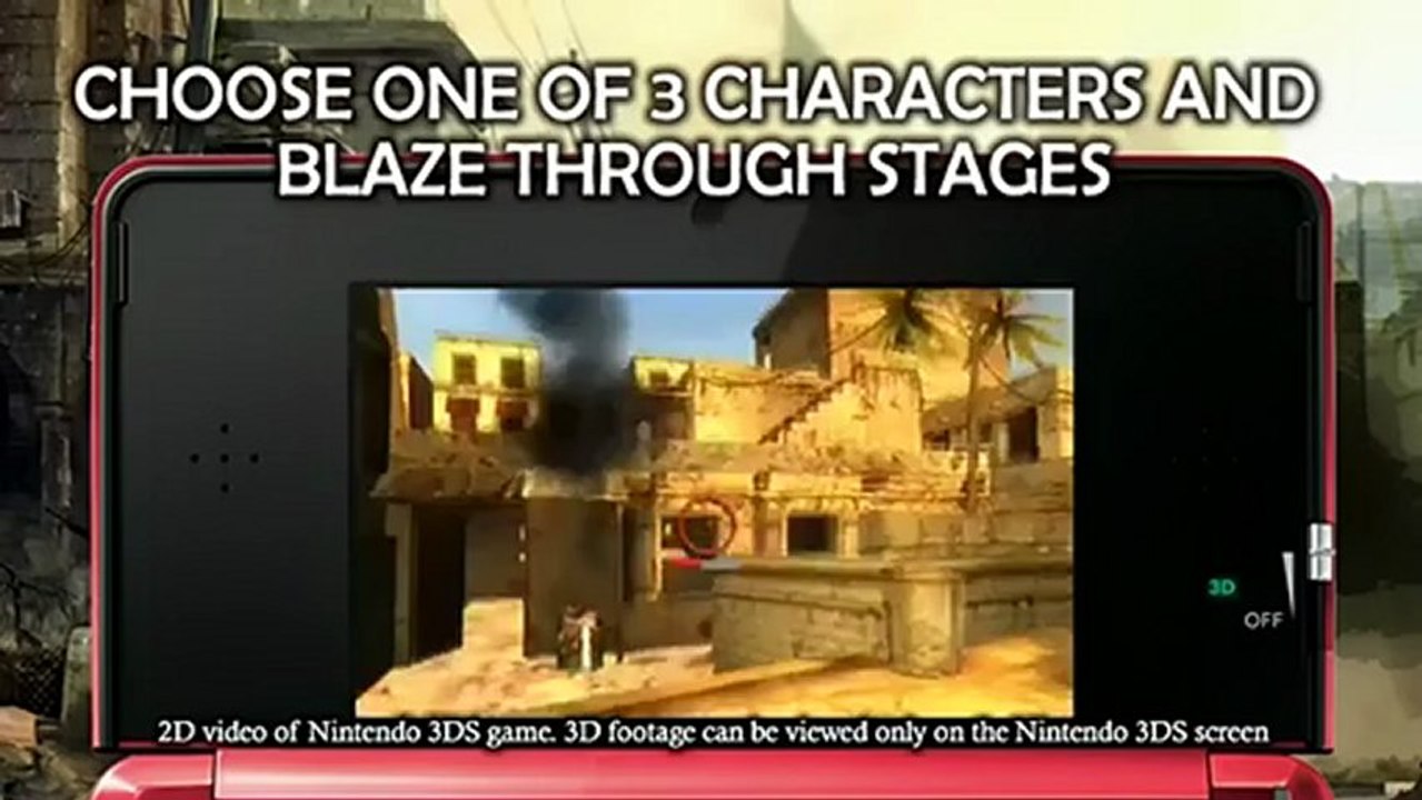 Heavy Fire : Special Operations - Bande-annonce #3 - Annonce de la version 3DS