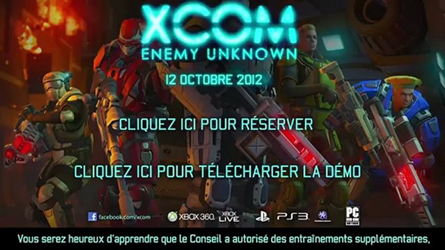 XCOM : Enemy Unknown - Gameplay #4 - Aperçu commenté (VOSTFR)