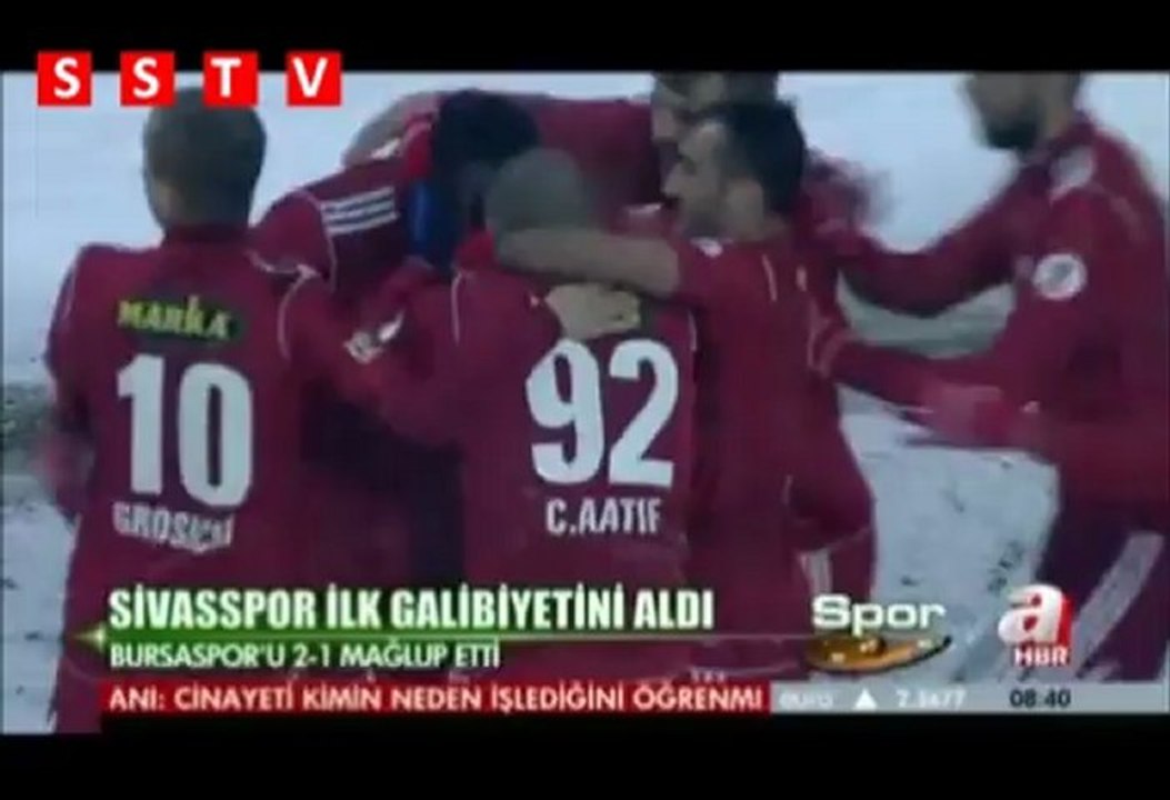 ZTK Sivasspor 2 - 1 Bursaspor Özet