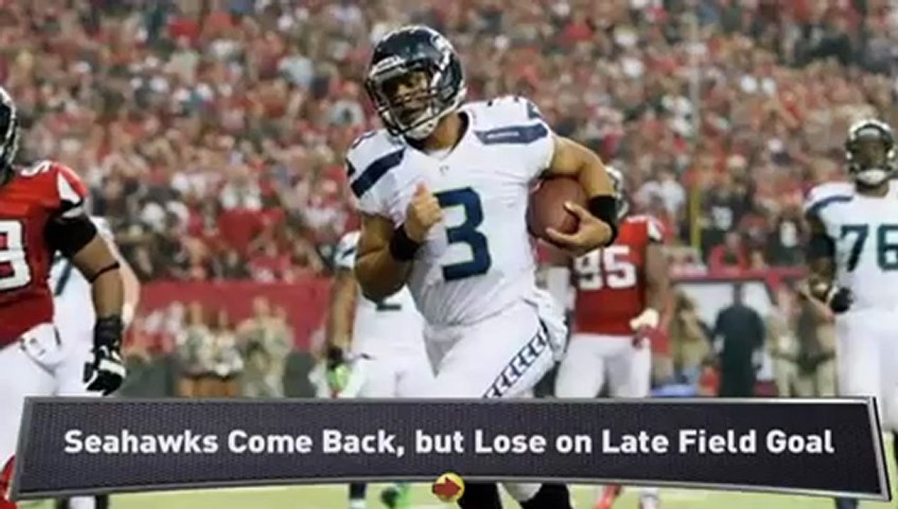 Falcons Win Despite Seahawks' Rally
