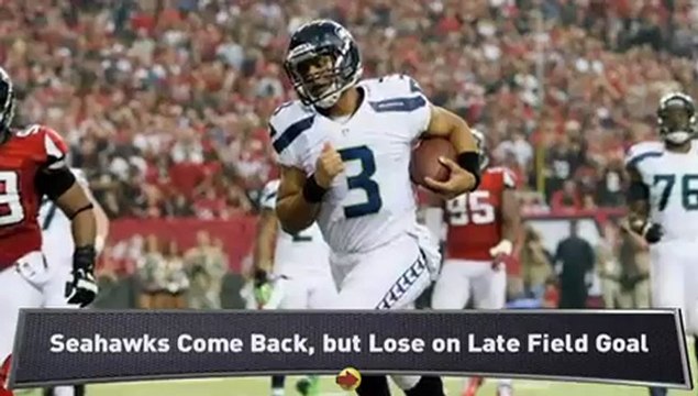 Falcons Win Despite Seahawks' Rally