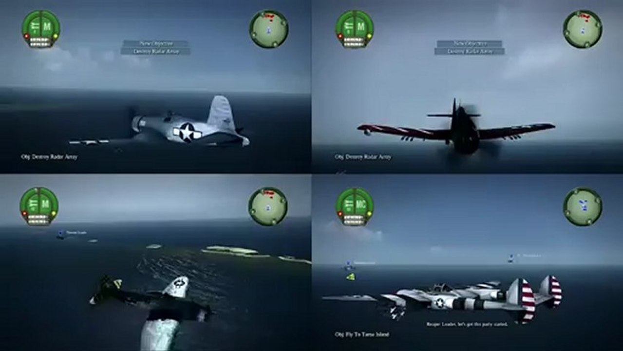Damage Inc. - Pacific Squadron WWII - Bande-annonce #2 - Un peu de mulitjoueur