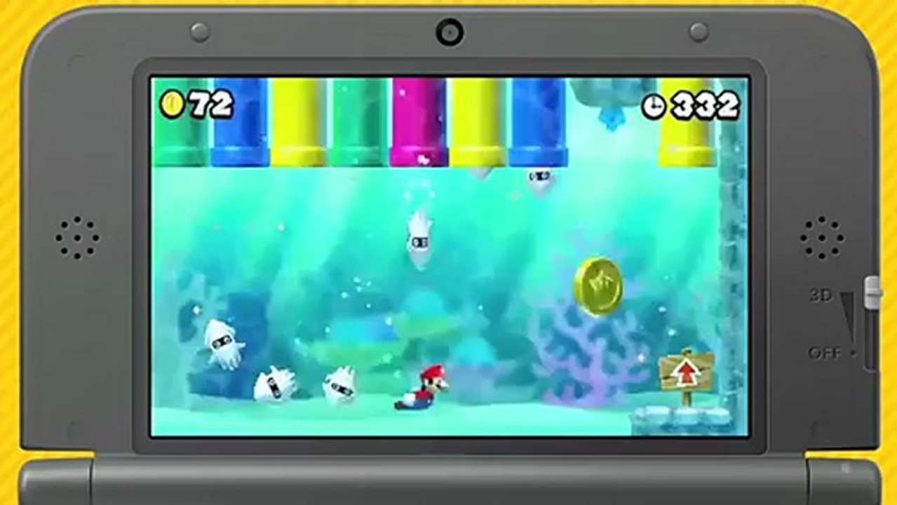 New Super Mario Bros. 2 - Bande-annonce #12 - 80 niveaux très chauds